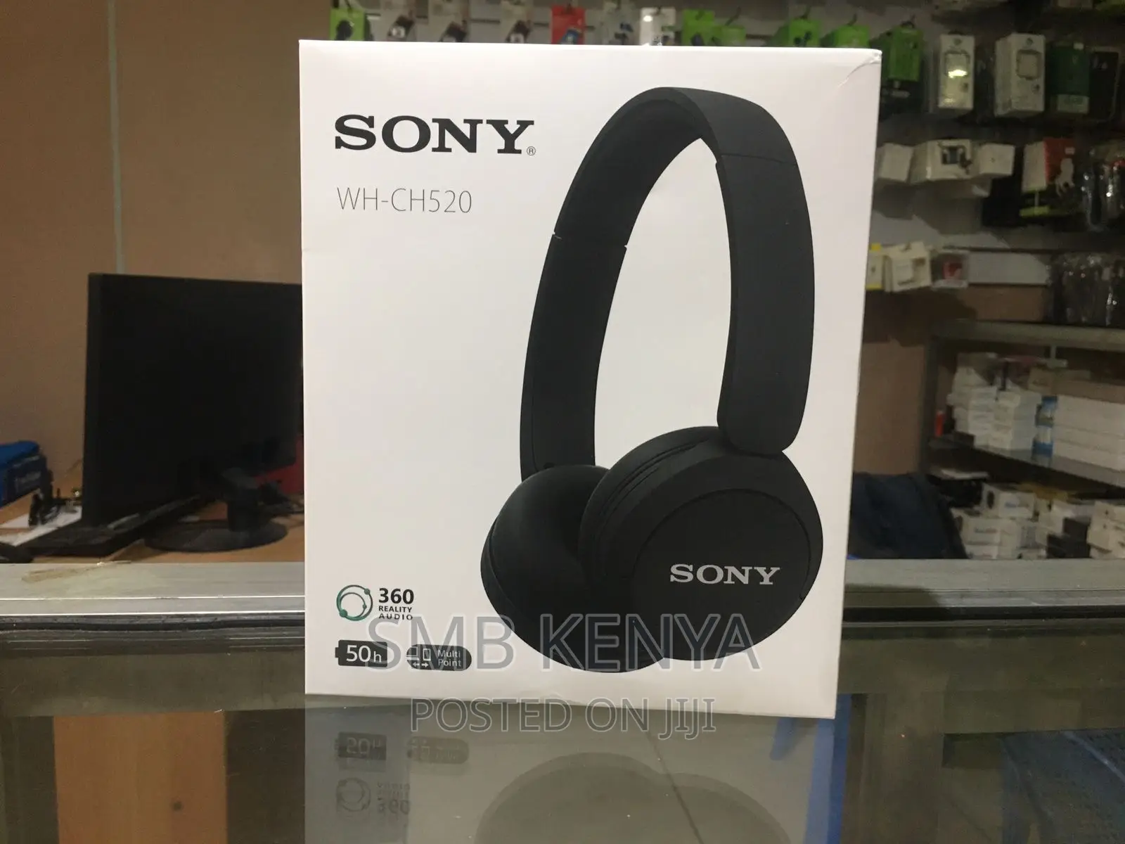 Sony WH-CH520 Wireless Bluetooth on-Ear Headset With Mic
