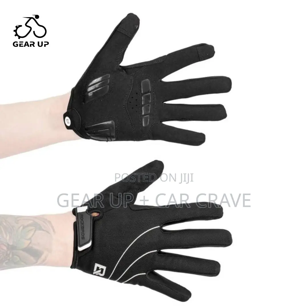 Rockbros Sports Full Finger Gloves Cycling Motorbike