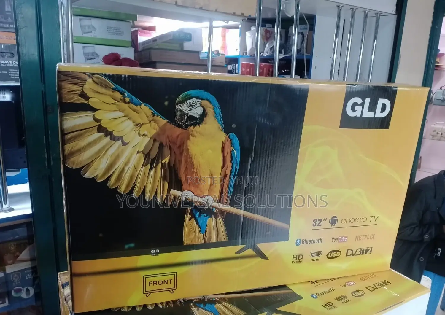 GLD 32 Inches Tv Smart Frameless Android