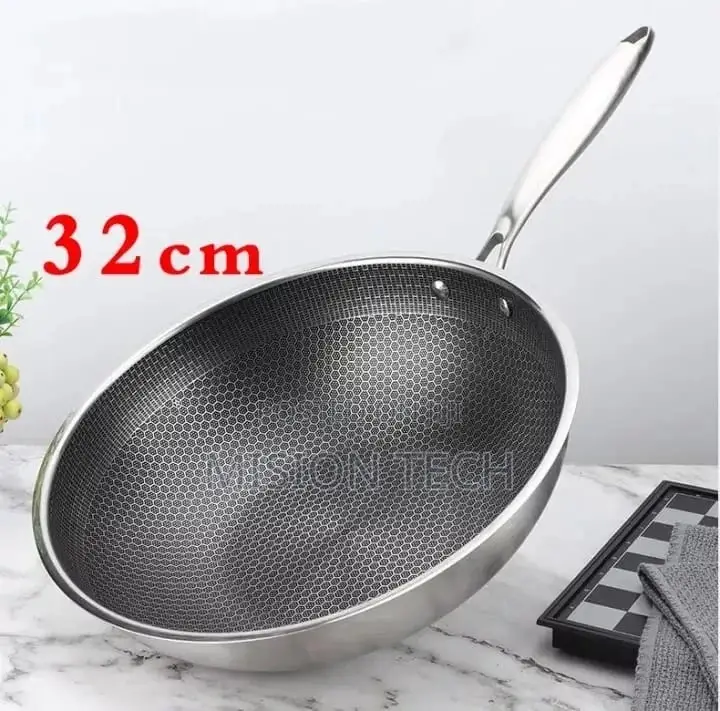 Honey Comb Wok Pan