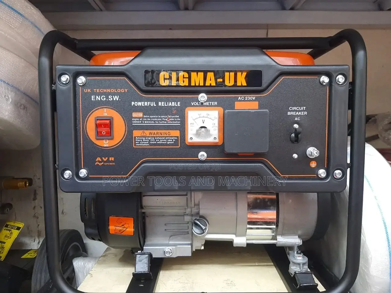 Cigma_uk 1.5 Kva Gasoline Generator