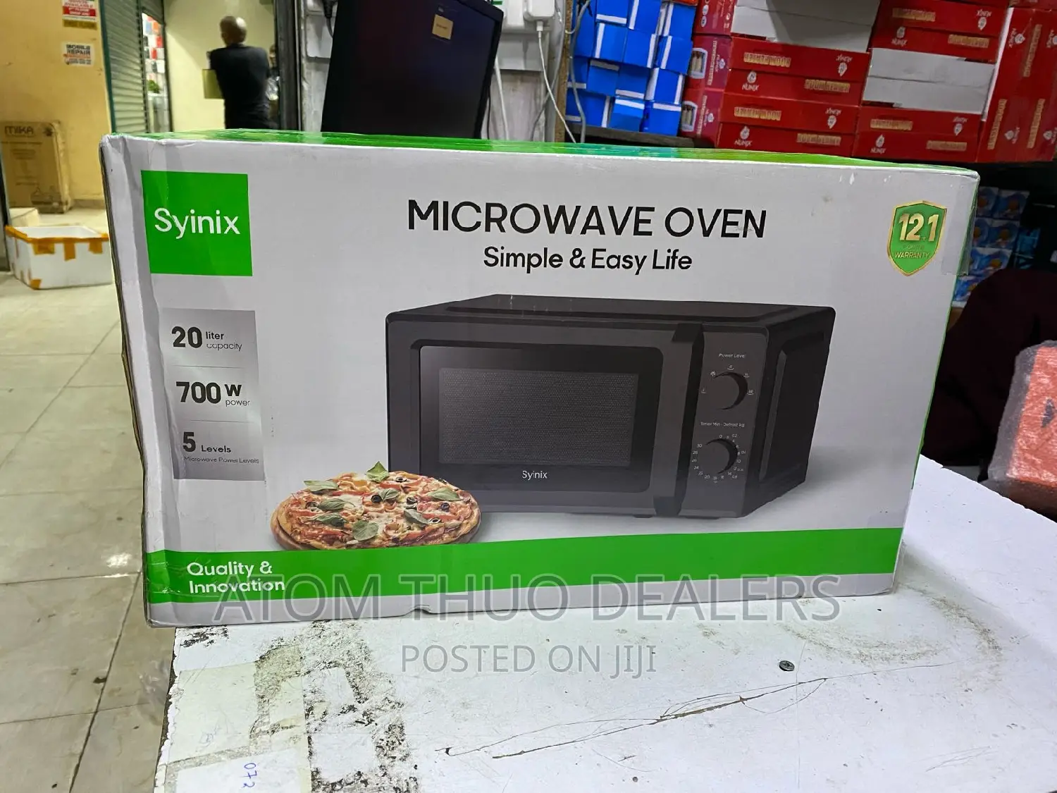 Manual Syinix 20l Microwave Oven Microwave