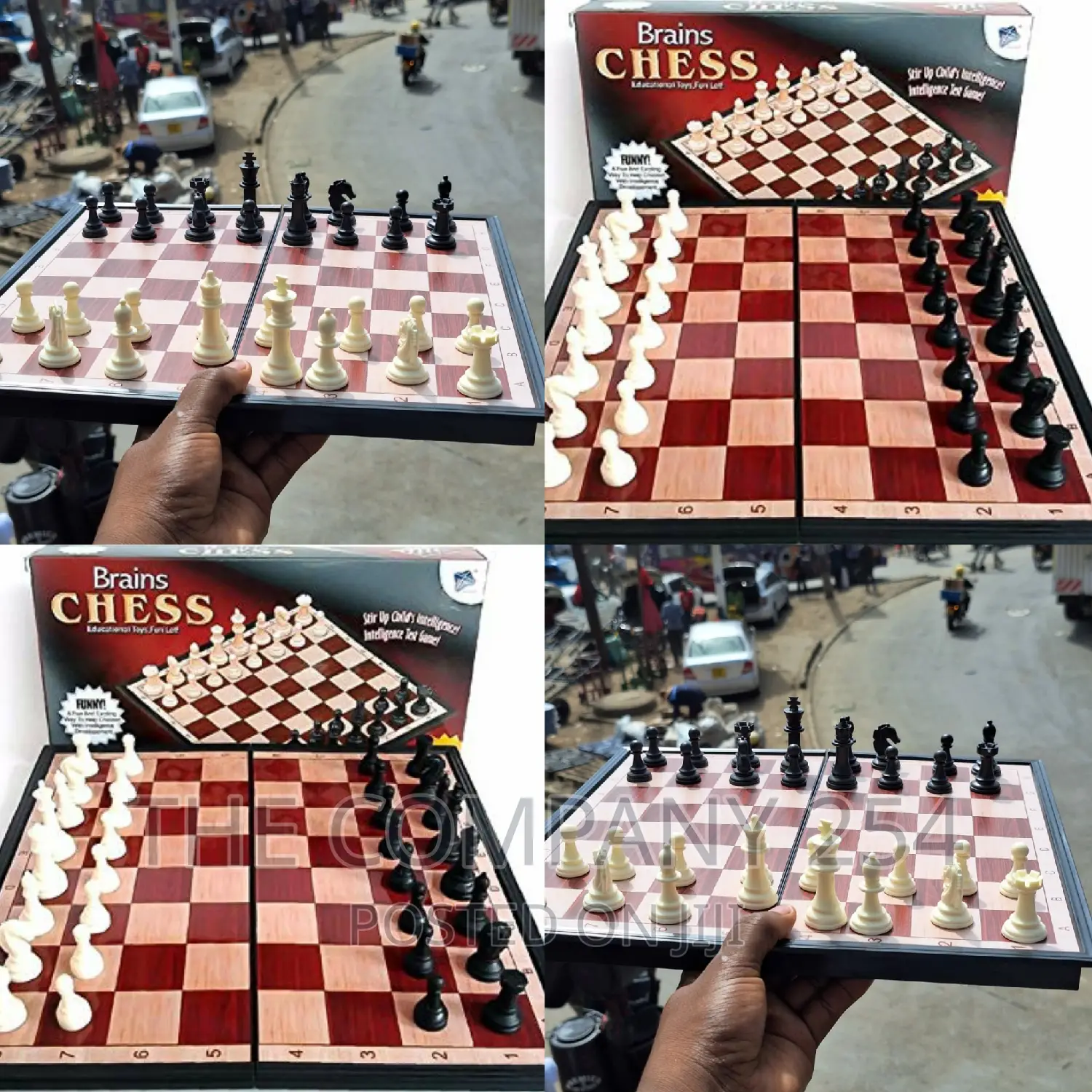 Brains Chess Board Game
Large
Ksh.1500