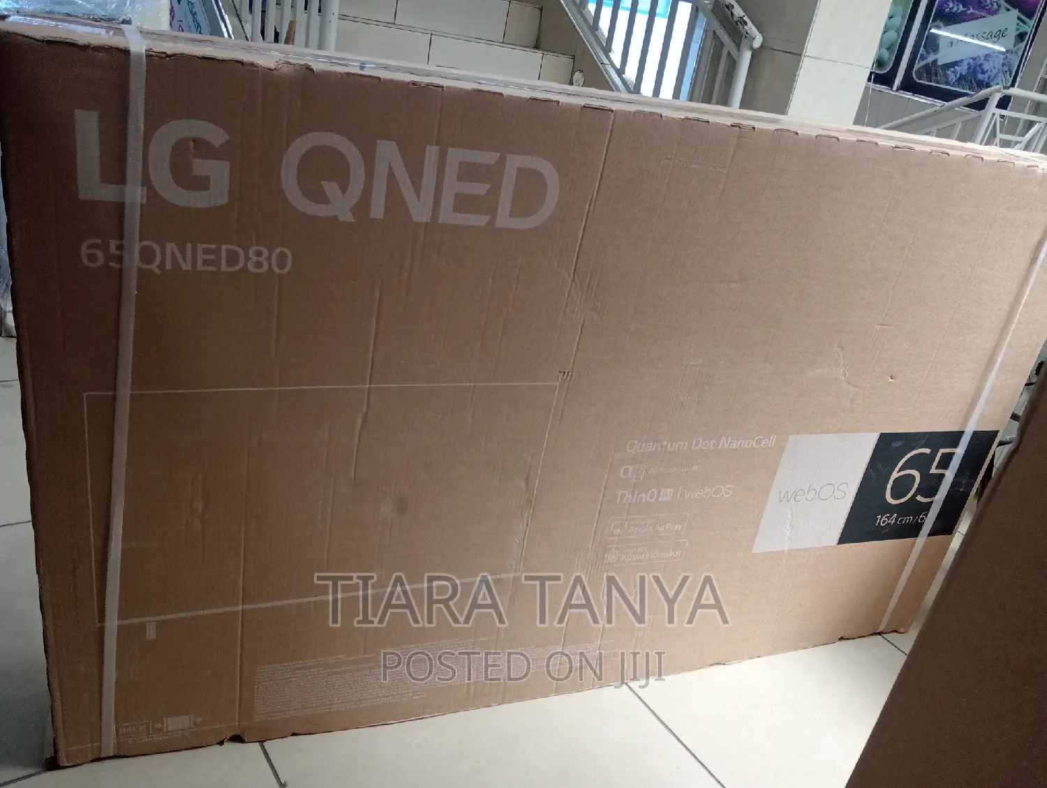 Lg 65" Smart UHD QNED 80 LED TV