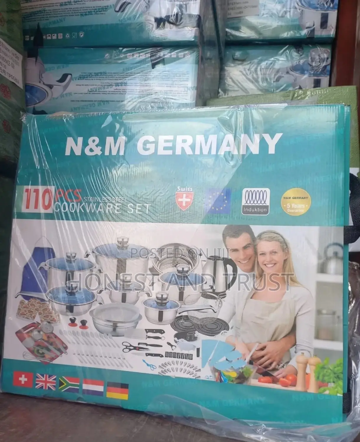 110 Pieces Cookware