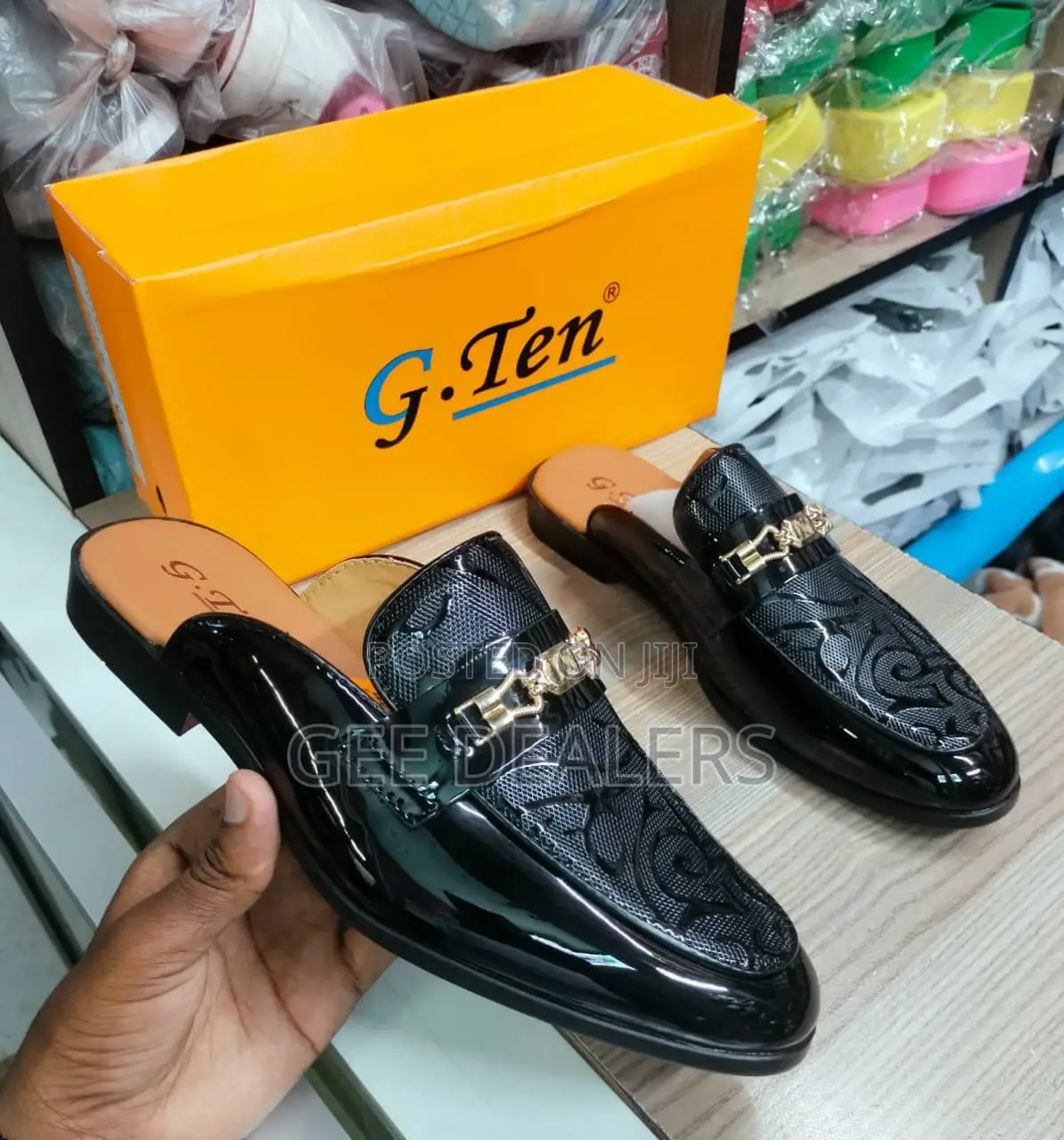 Wetlook Mules-Men Mules Shoes