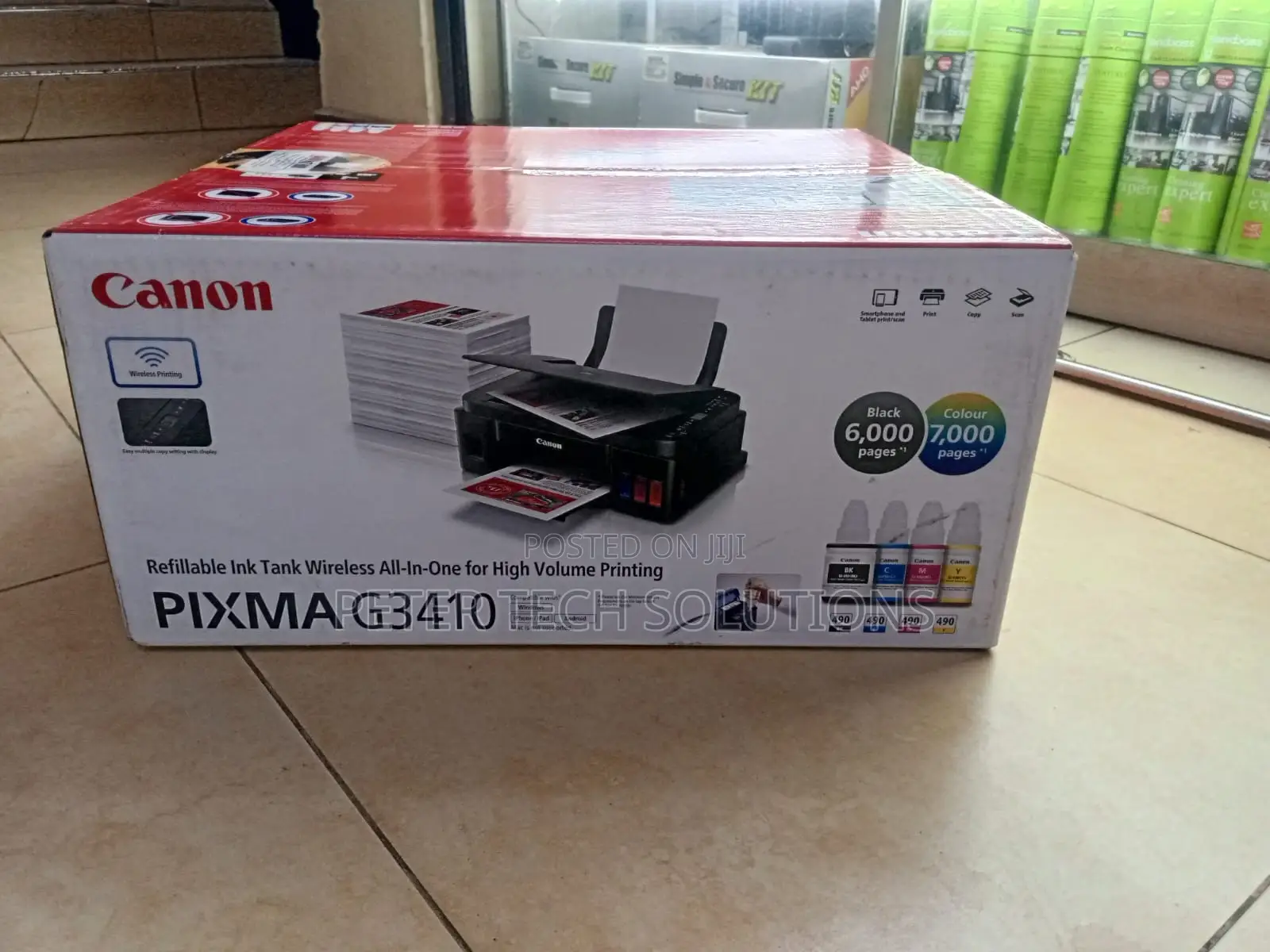 A4 Colour Multifunction Printer Canon PIXMA G3410