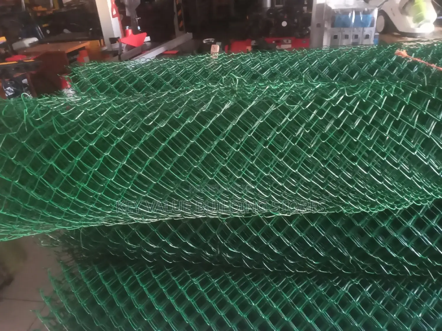 Quality Finish PVC Chainlink 2.5mm 80×80 6fts