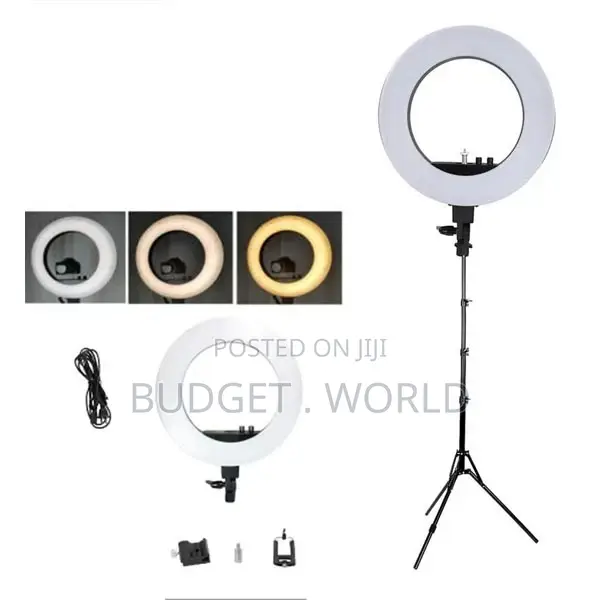14inch/36cm Dimmable LED Ring Light Makeup Video Ring Lamp