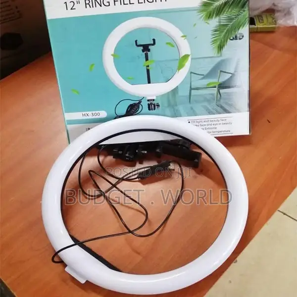 Latest 12 Inch Ring Light Tripod Stand Phone Holder