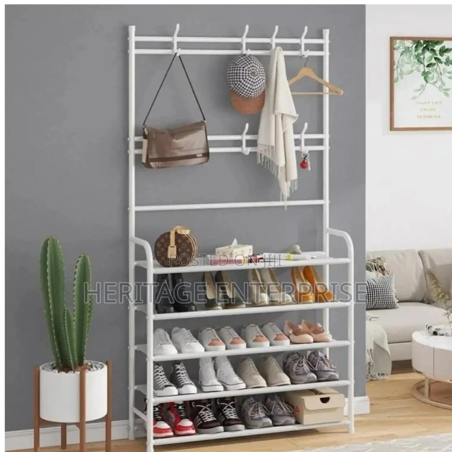 Shoe Rack , Shoe Rack With Hanger