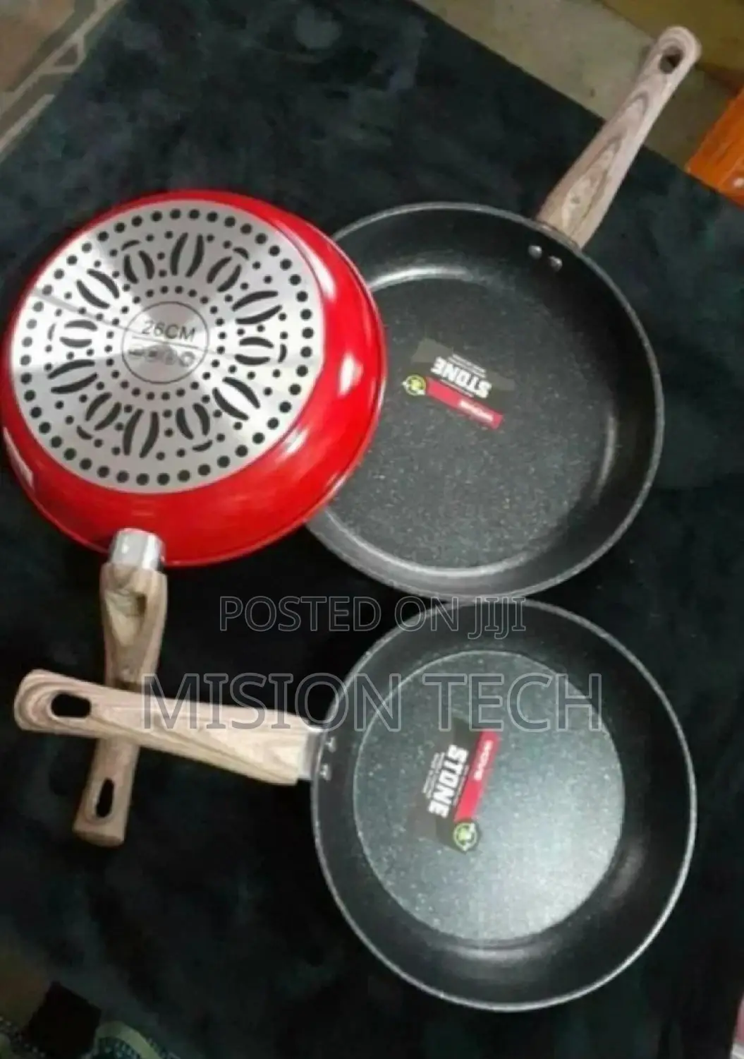 24cm Granite Frying Pan