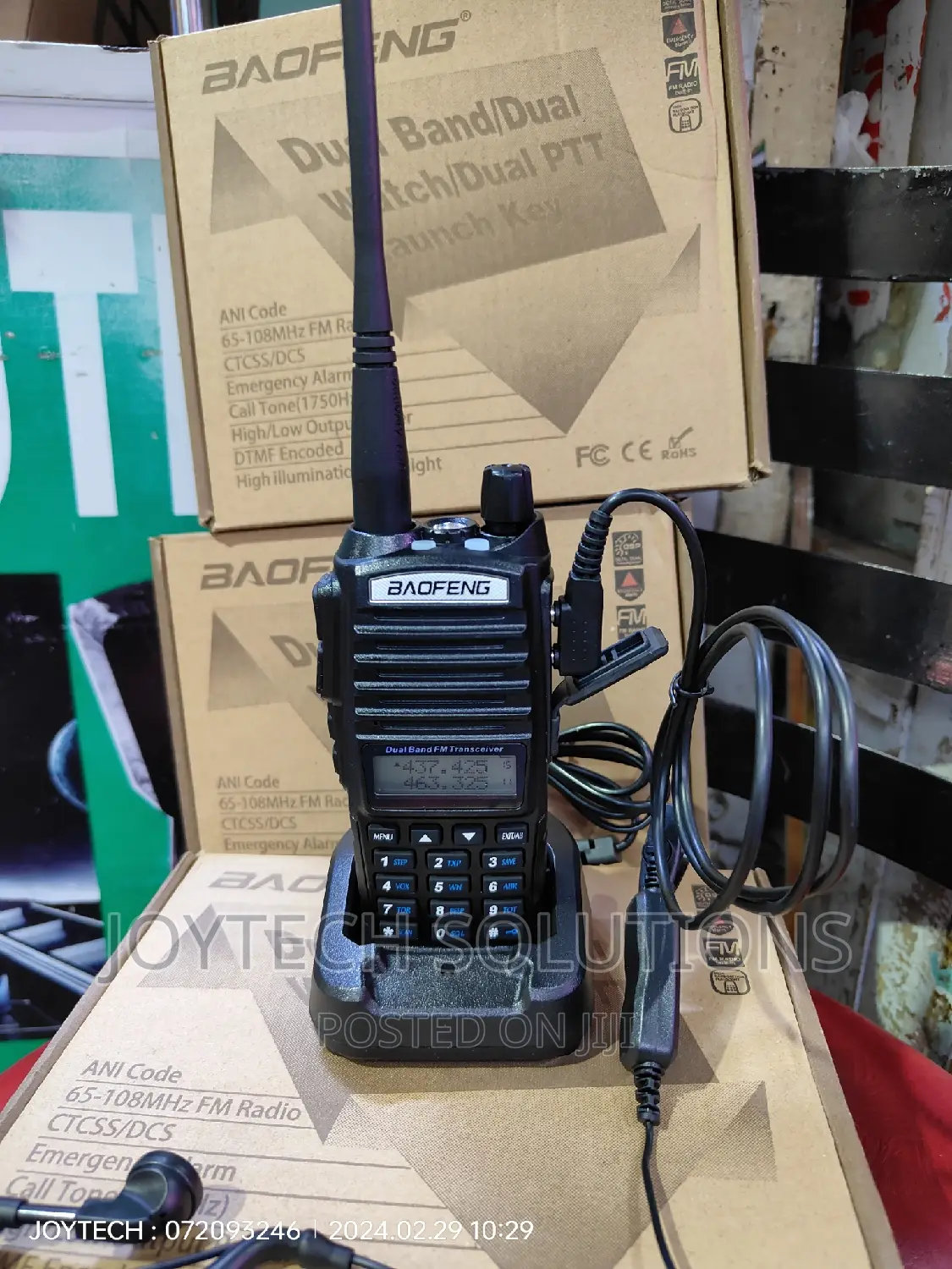 Uv Digital Radio Call Uv 82 Plus. 10 Km