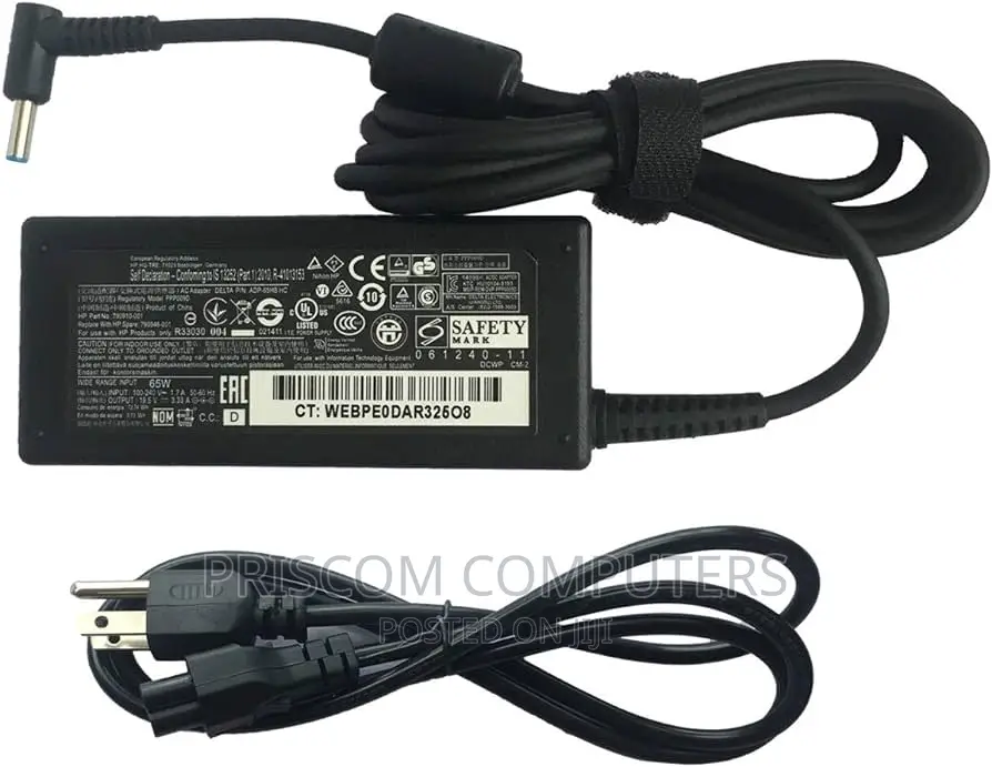 HP 250 G5, 250 G6, 255 G5, 225 G4, 256 G5 Charger Adapter