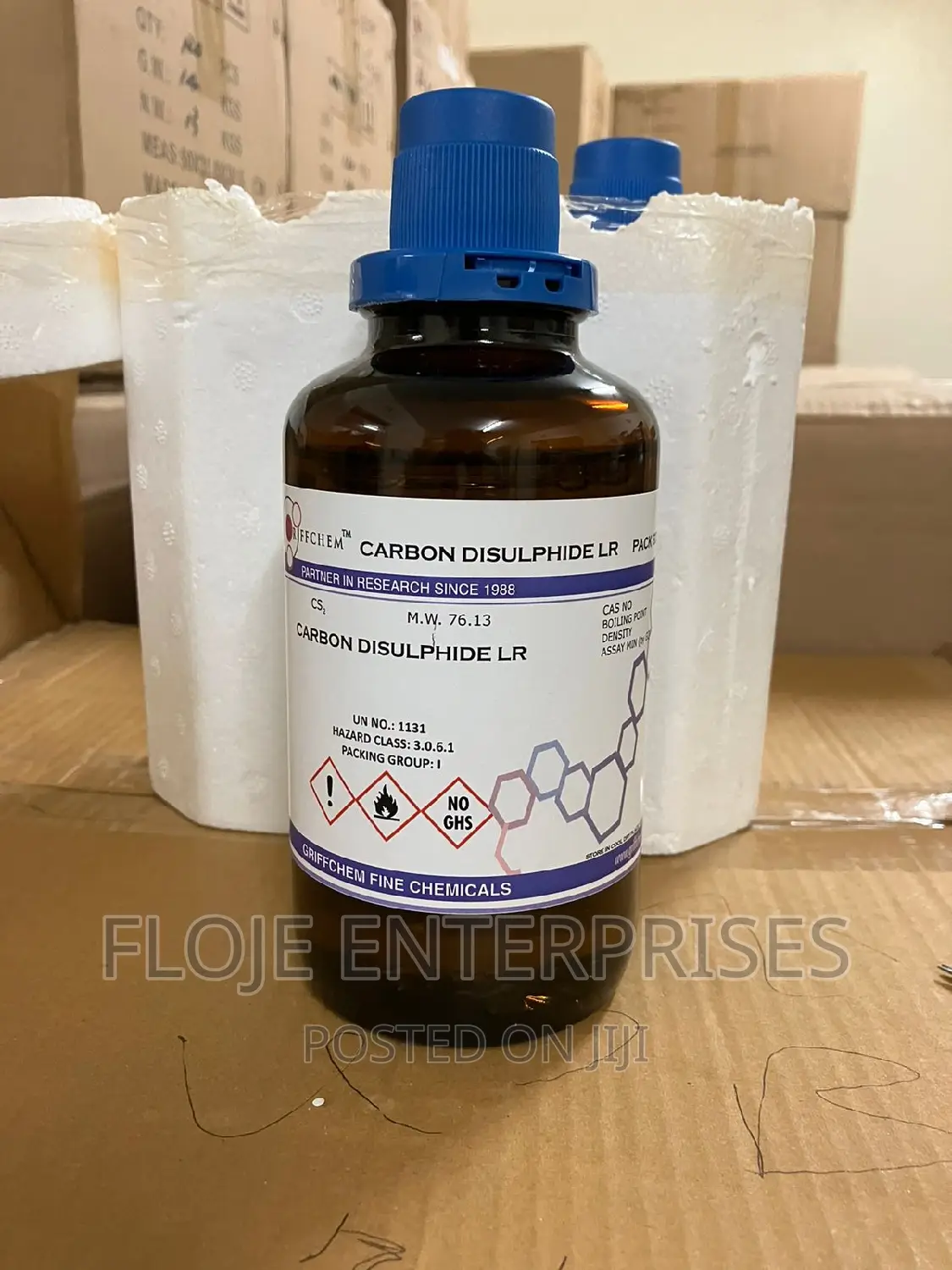 Carbon Disulphide LR 500ml