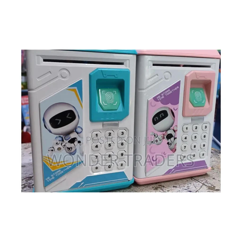 Piggy Bank With Finger Prints