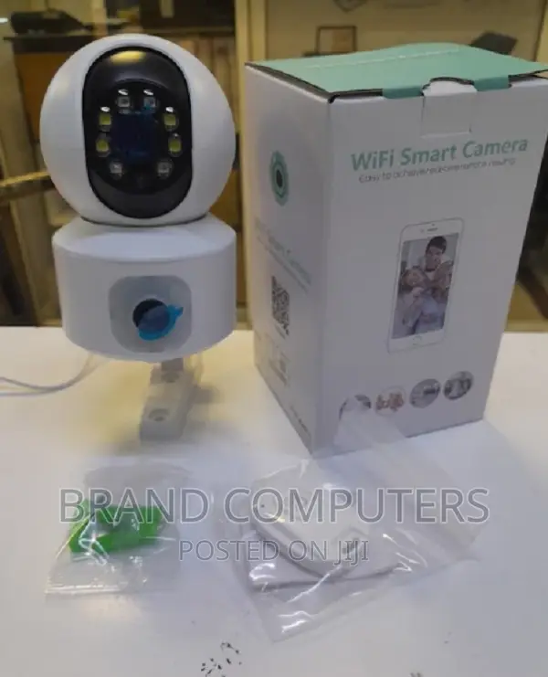 Wifi Camera Dual Lens Two-Way Audio Baby Monitor Smart PTZ