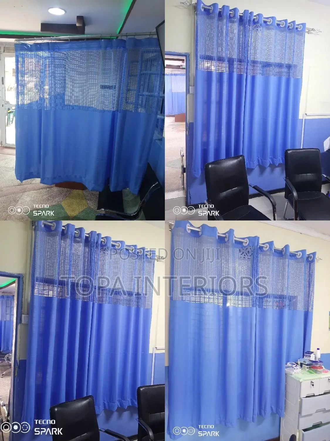 Top Mesh Ventilated Hospital Curtains for Clinics, Hospitals