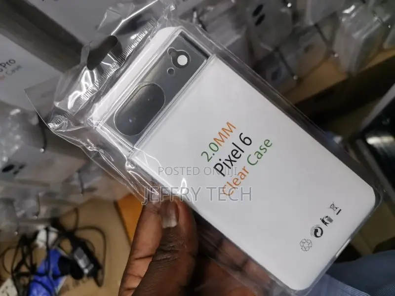 Anti-Slip Google Pixel 6 Tpu Case - Transparent