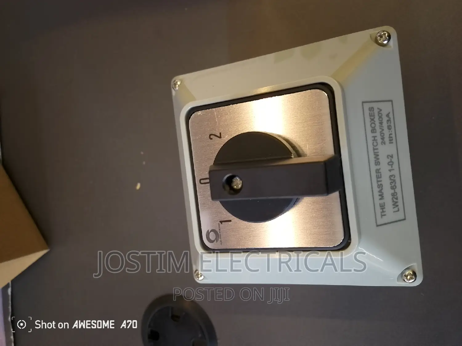 Changeover Switch/Master Switch Box