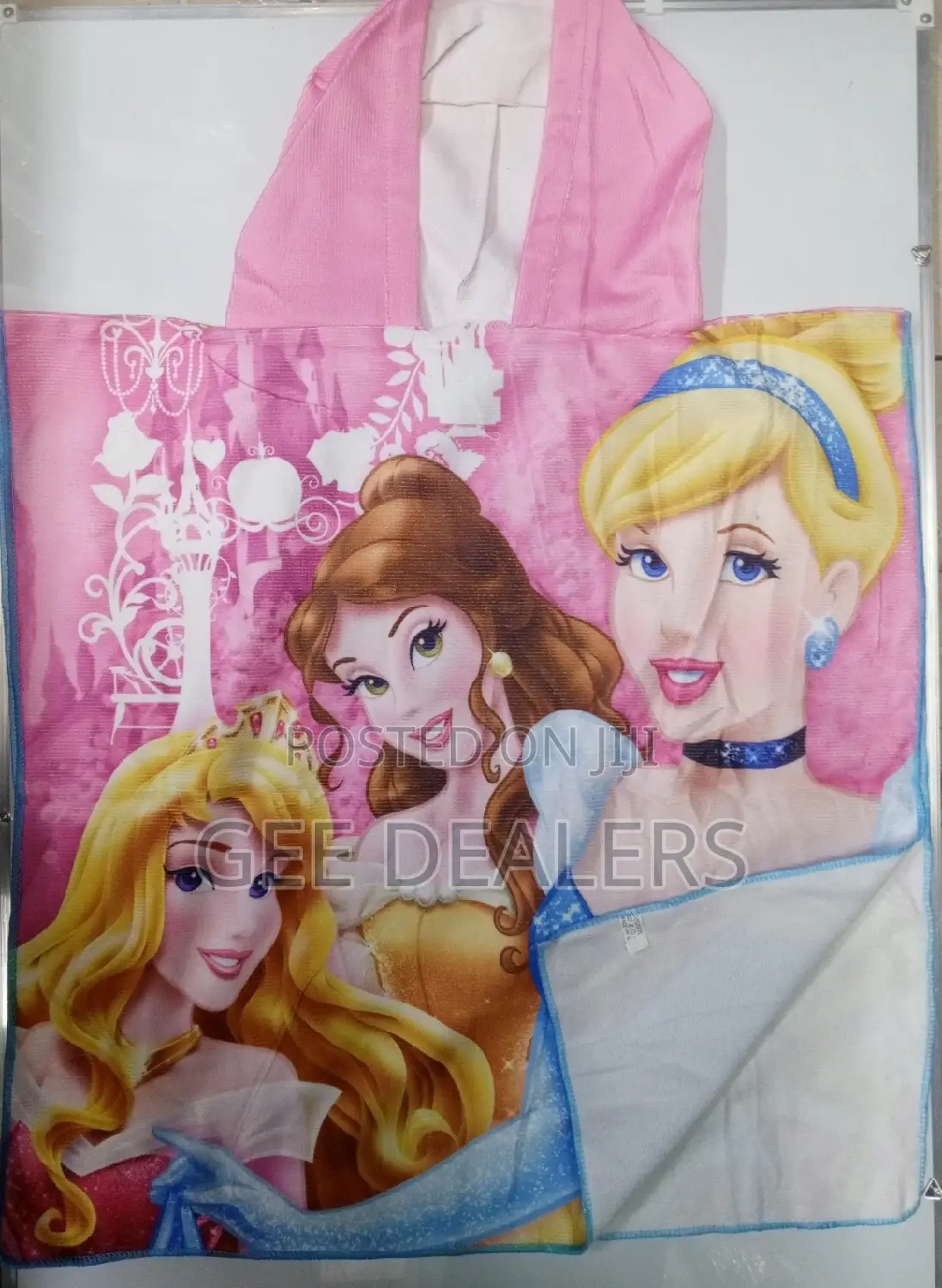 Girls Cartoon Themed Hooded Swimming Towels