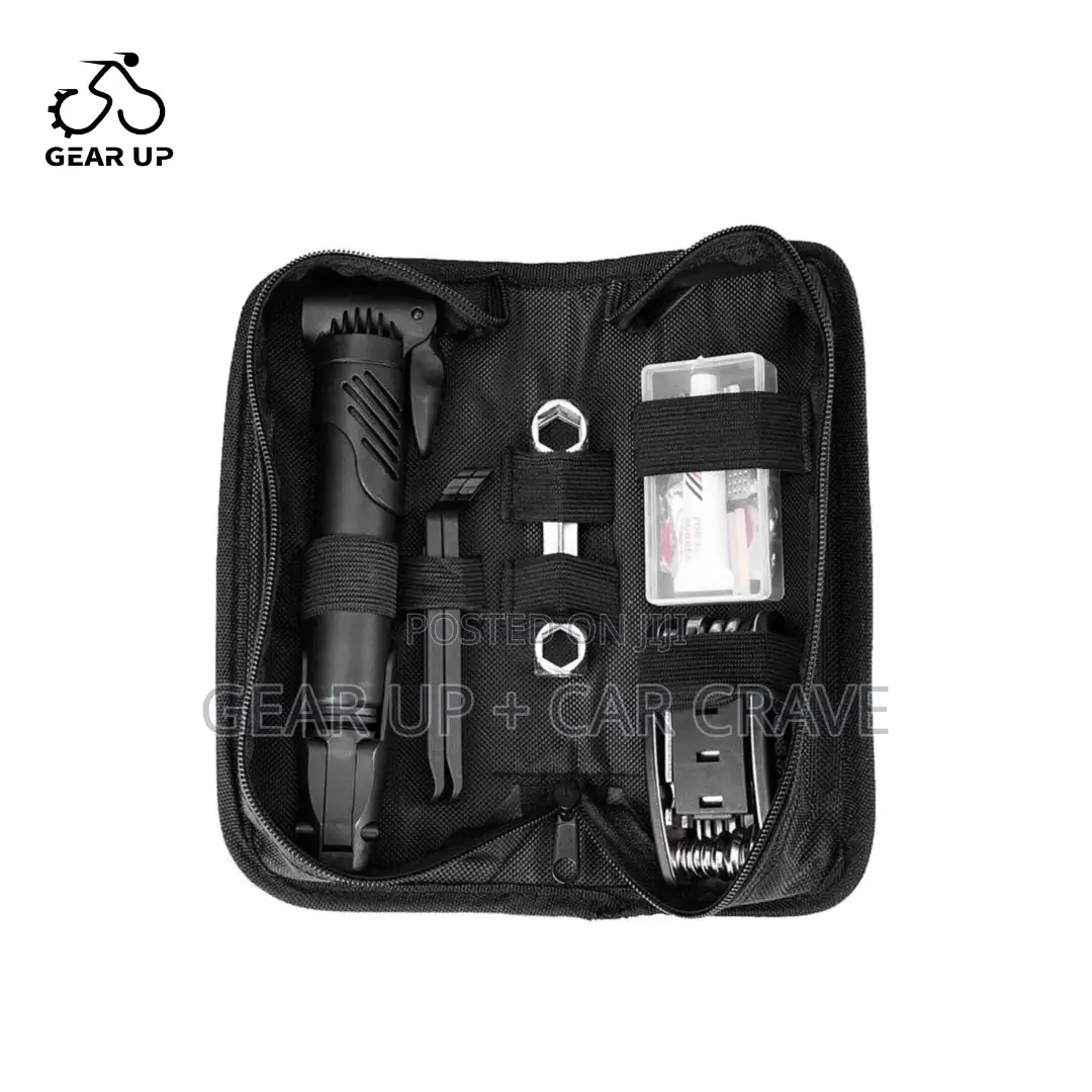 Full Cycling Repair Toolkit Pump Puncture Kit Allenkey Set