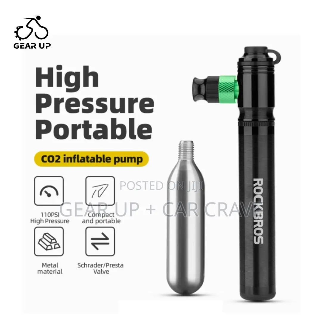 Bicycle Cycling Co2 Carbon Dioxide Catridge Portable Pump