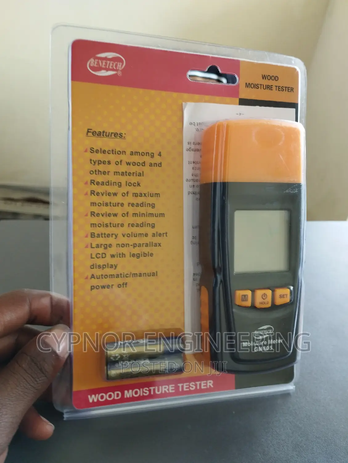 Wood Work Moisture Meter