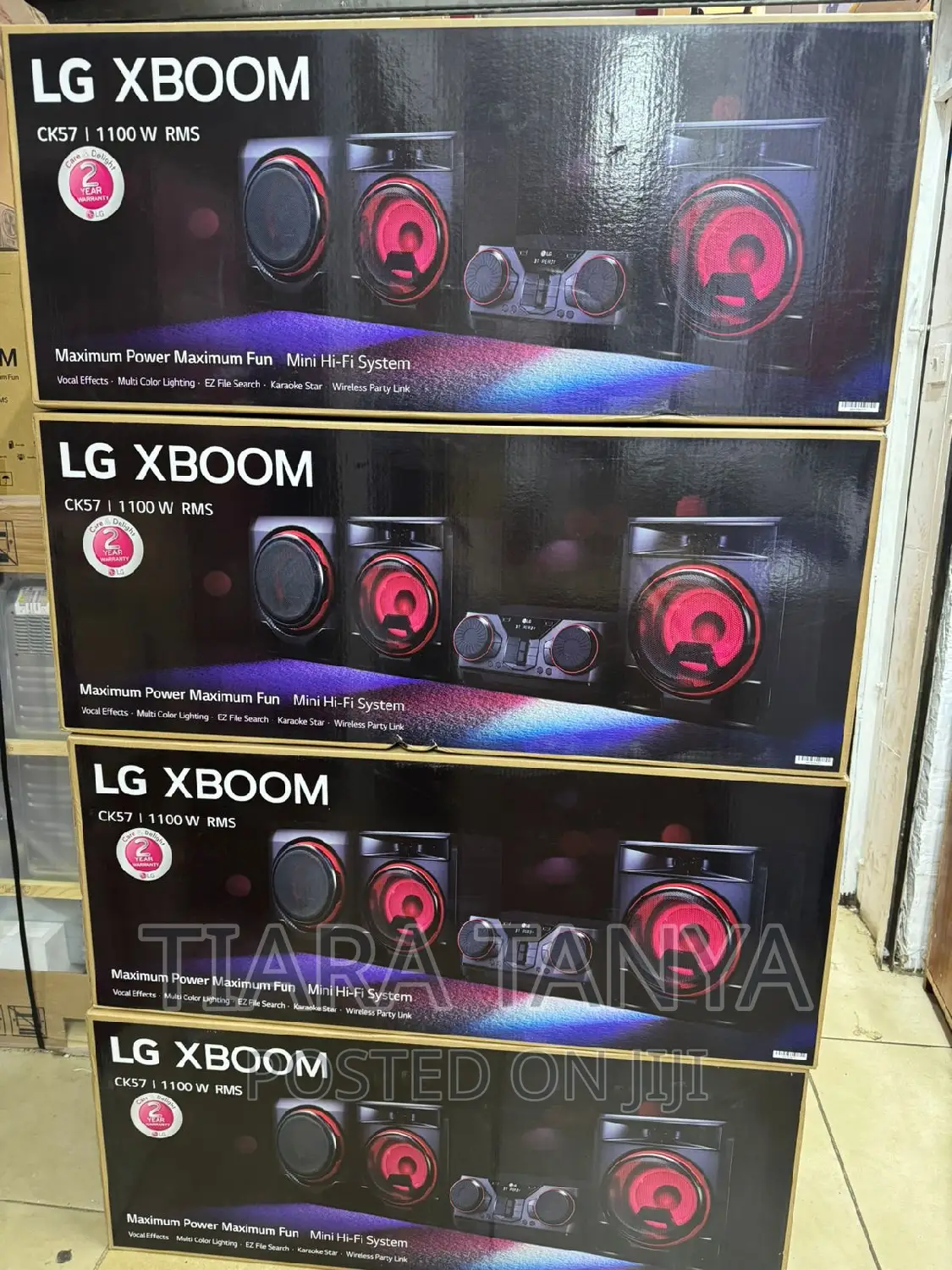 LG XBOOM CK57 1100watts Hifi System