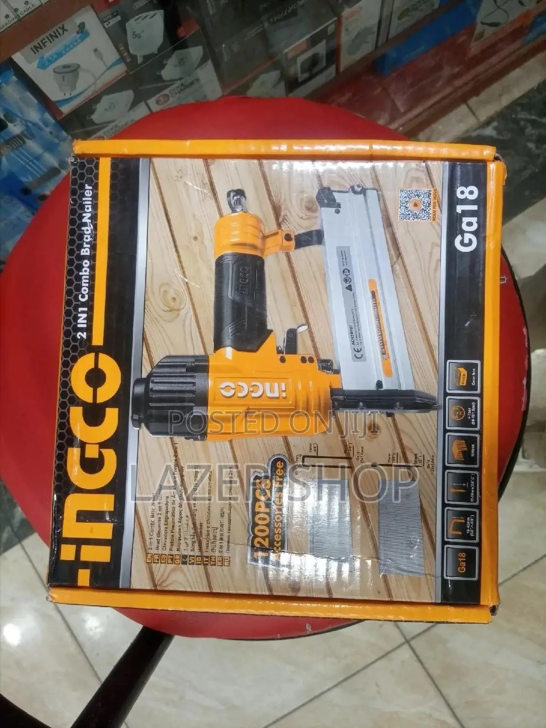 2in 1 Combo Brad Nailer