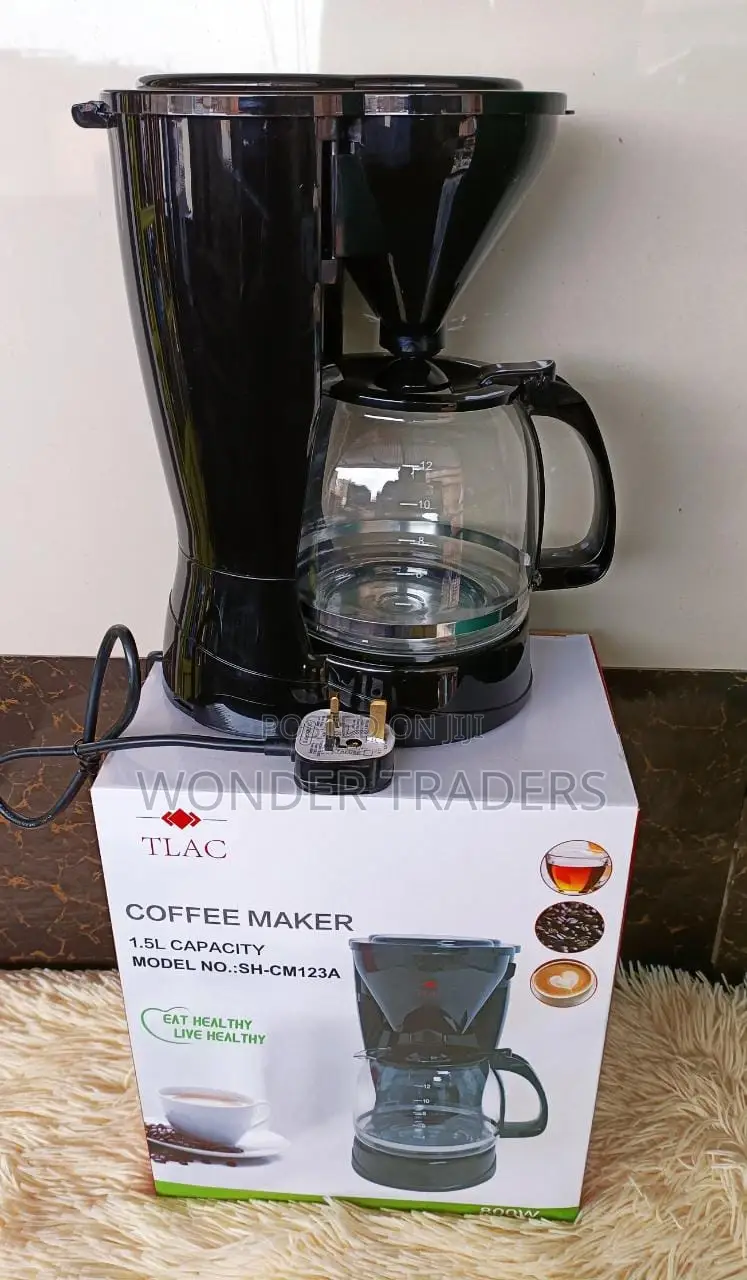 Tlac Coffee Makers Jug Capacity ~1.5 Litres