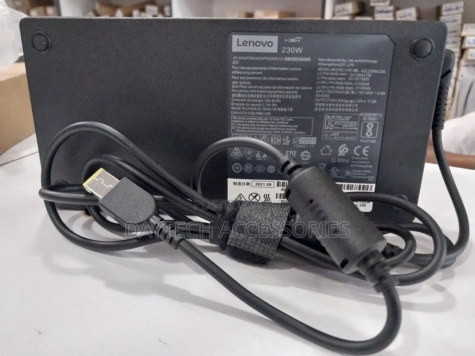 20v 11.5a 230w Ac Charger for Lenovo Ideapad Legion Y540 Y54