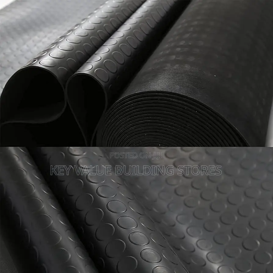 Round Studded Coin Rubber Mats
