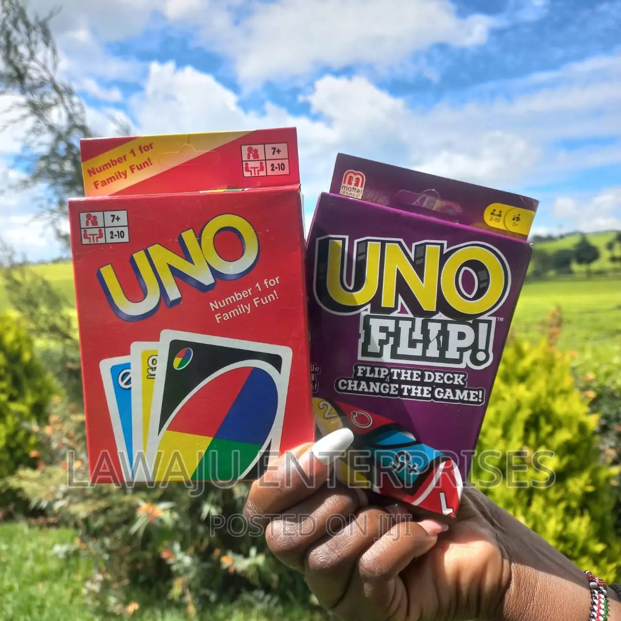 2in1 Uno Series - Uno Flip Uno Classic Card Game