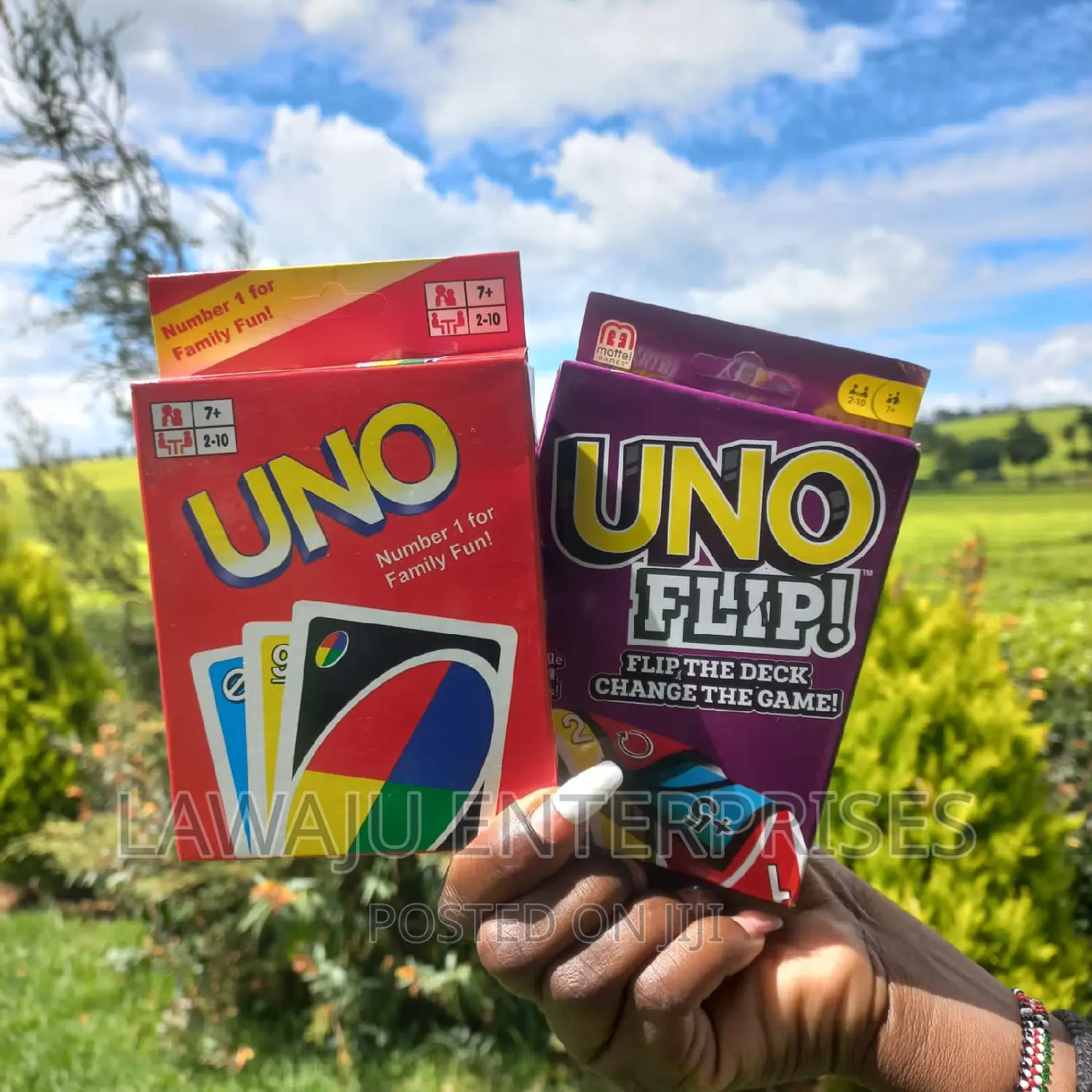 2in1 Uno Series - Uno Flip Uno Classic Card Game