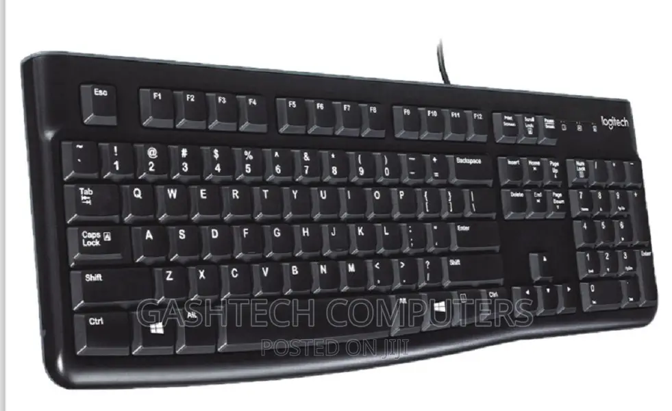 Logitech USB Corded Keyboard !! Logitech USB Cord