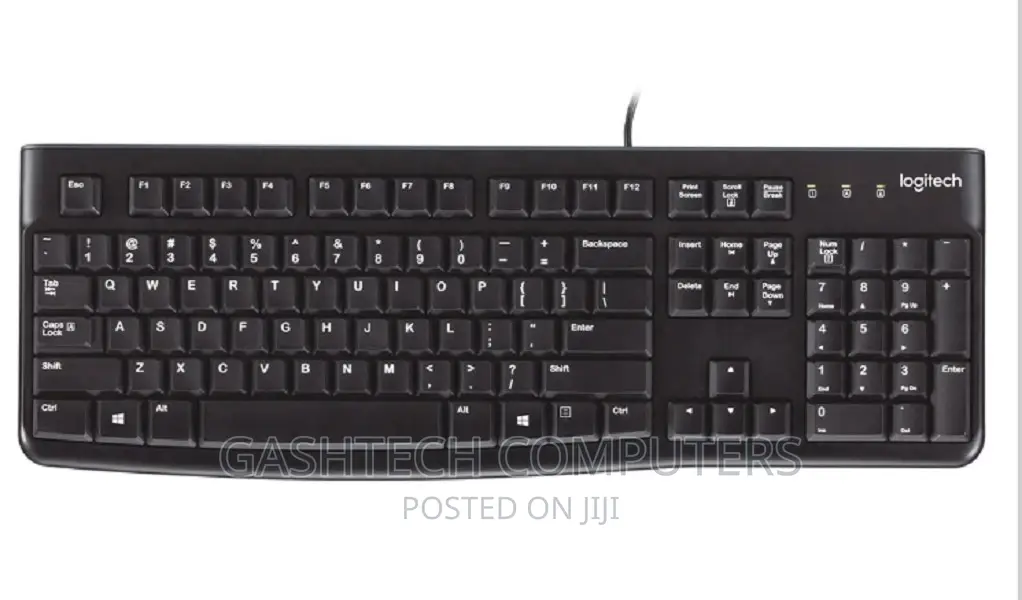 Logitech USB Corded Keyboard !! Logitech USB Cord