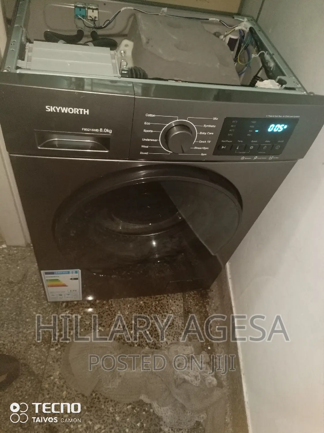 Front Load Washing Machine Installation