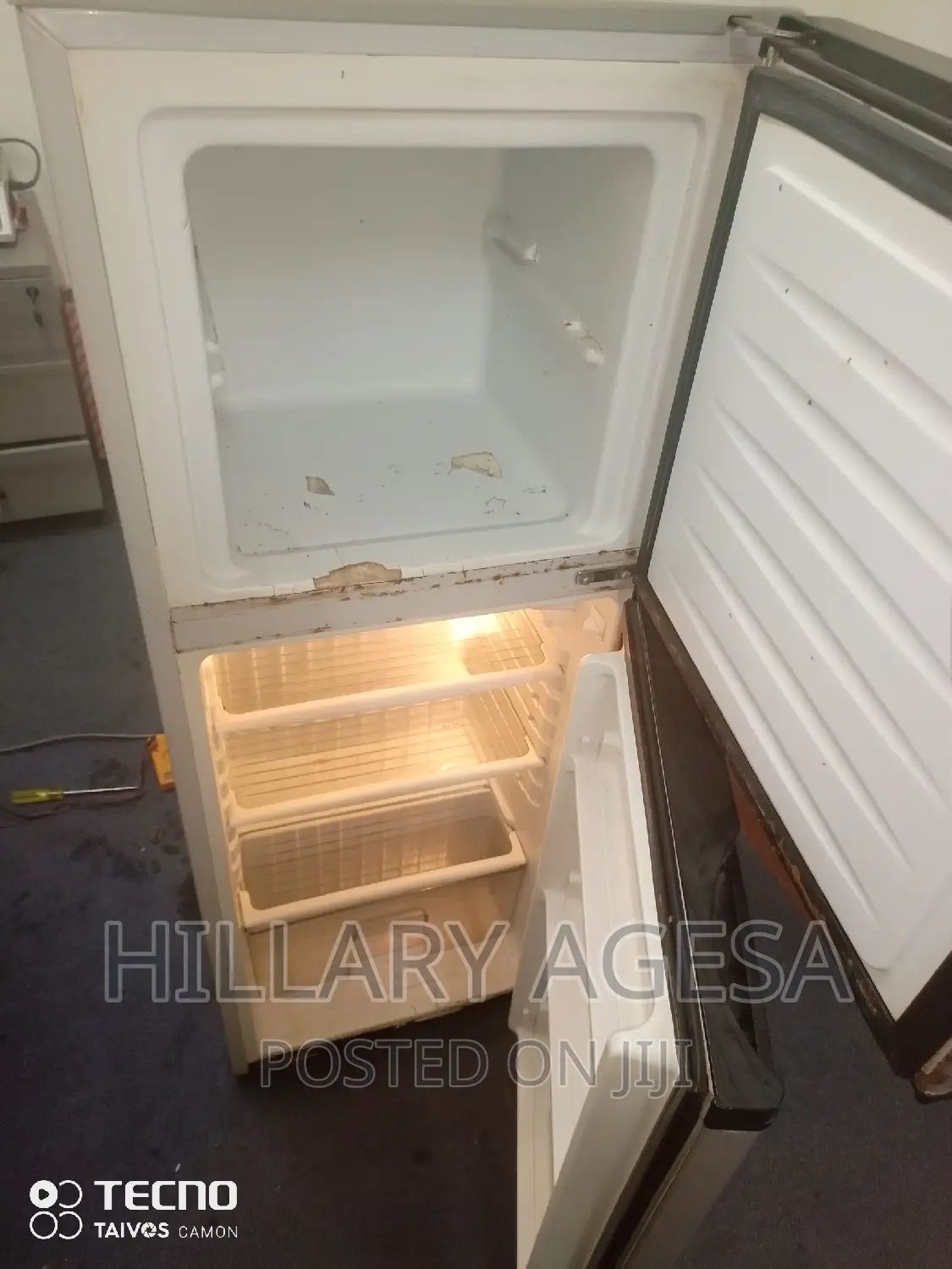 Double Door Fridge Refilling