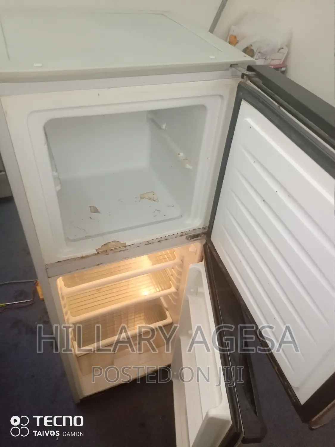 Double Door Fridge Refilling