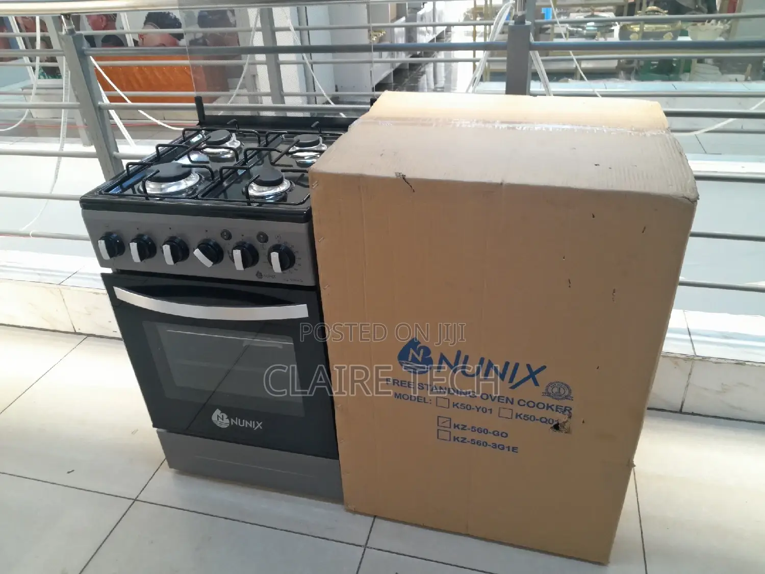 4 Gas Standing Cooker With Oven