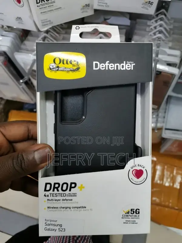 Otterbox Defender Series Case for Samsung Galaxy S23 - Black