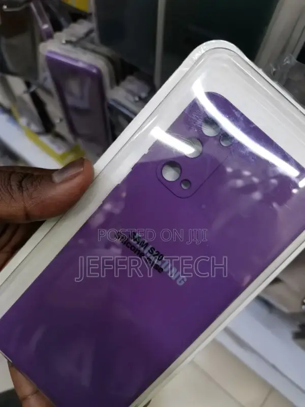 Samsung S20 Silicone Case - Purple