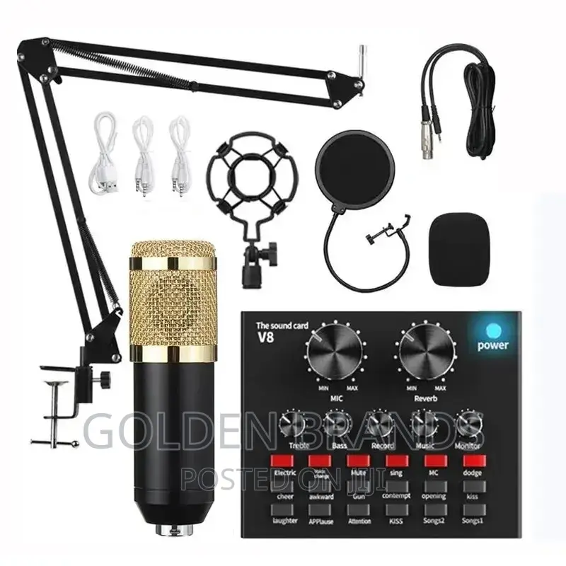 Full Mini Studio Equipment Recording,Live, Youtube, Facebook