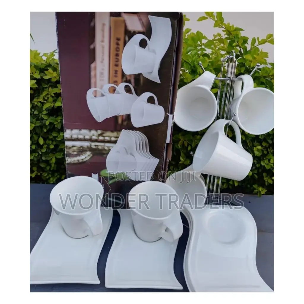 Set of 6( Swag Cups+ Saucers