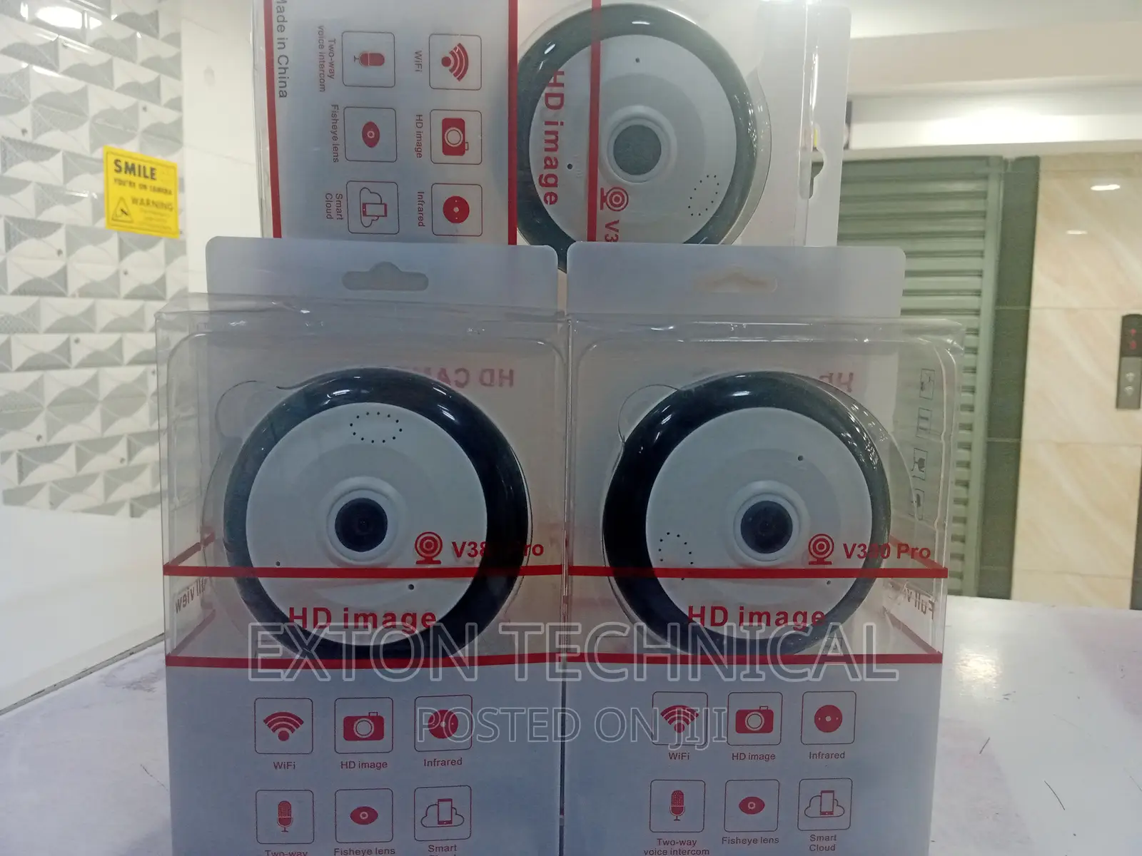 Wireless V380 Fisheye Camera