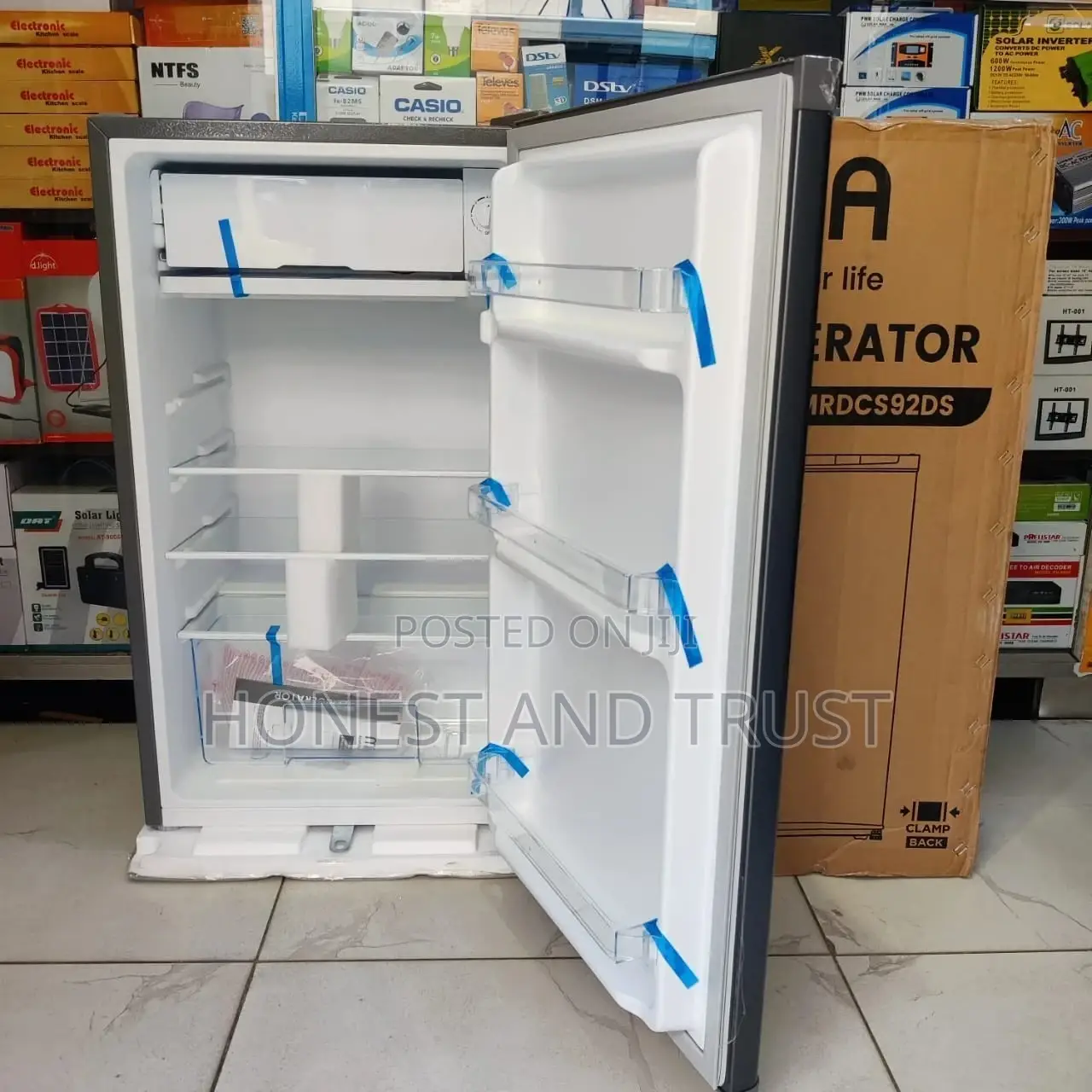 *Mika 92liters Single Door Fridge