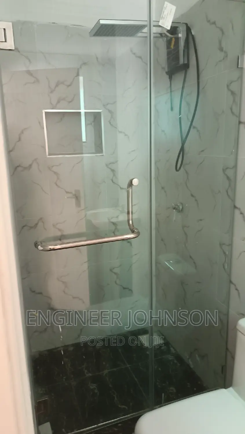 Frameless Bathroom Glass Door