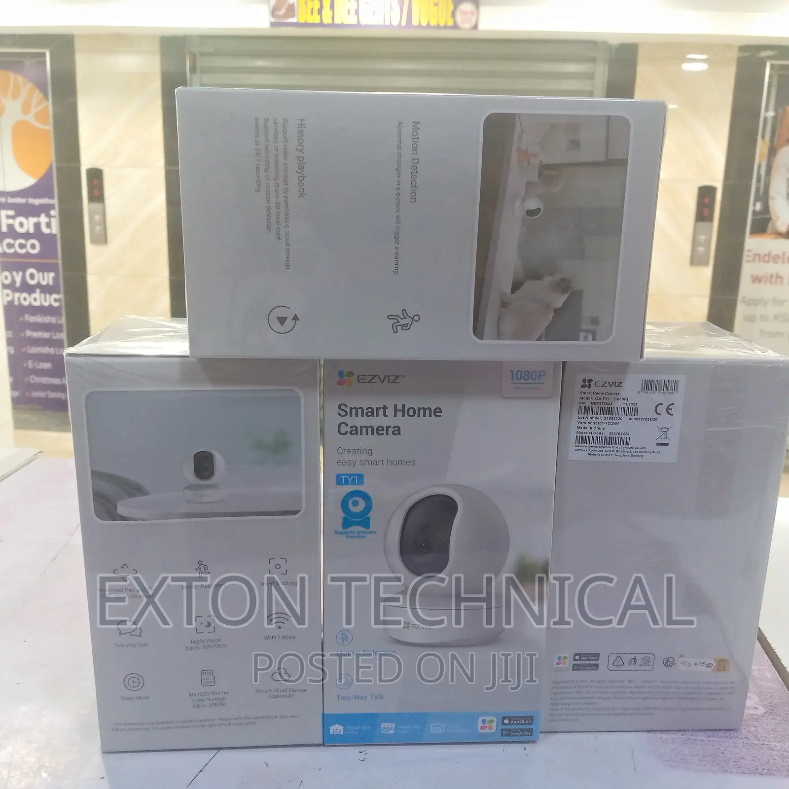 Ty1 Indoor Security Wifi Dome Surveillance Camera