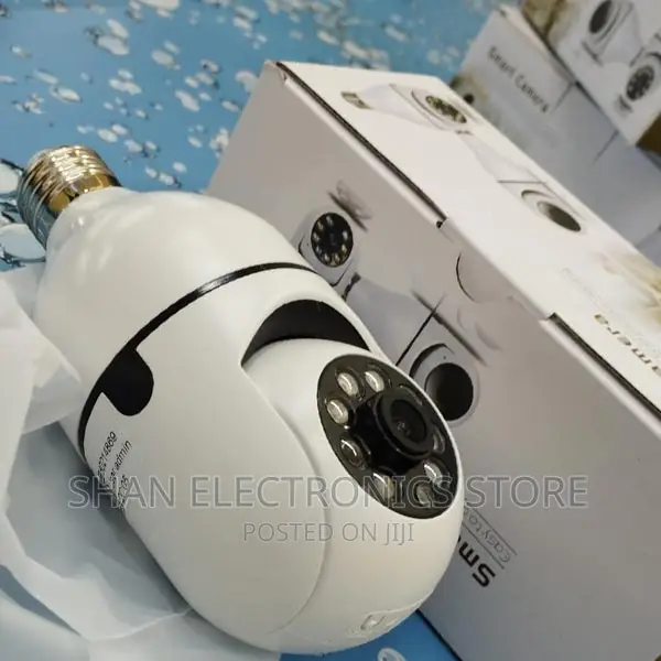 Clean Wifi IP Smart Bulb Camera V380 PRO